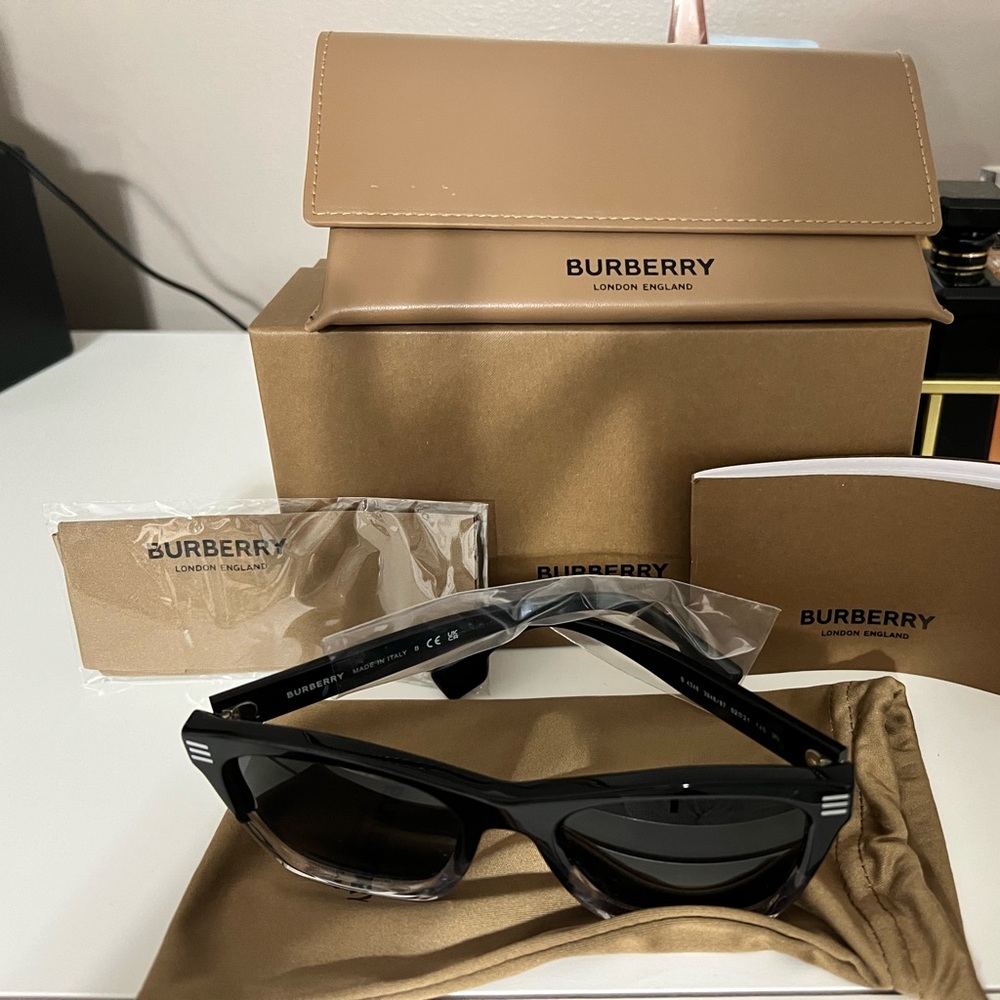 Brand new never worn Mens Burberry sunglasses